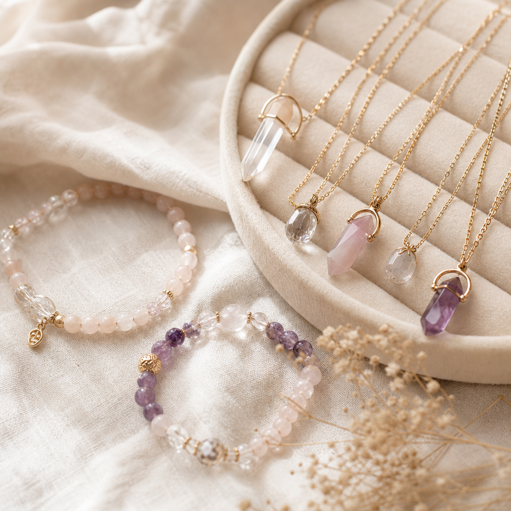 Crystal Jewelry — Carry your intention with you, every single day.