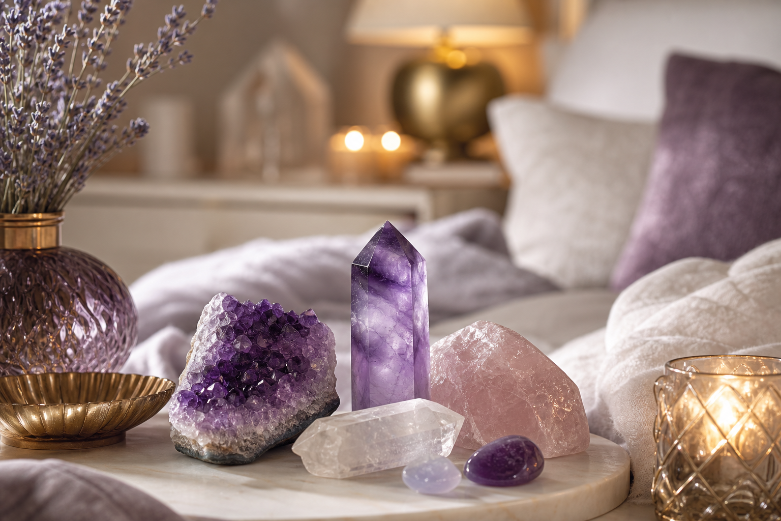 The Best Crystals for a Restful Bedroom