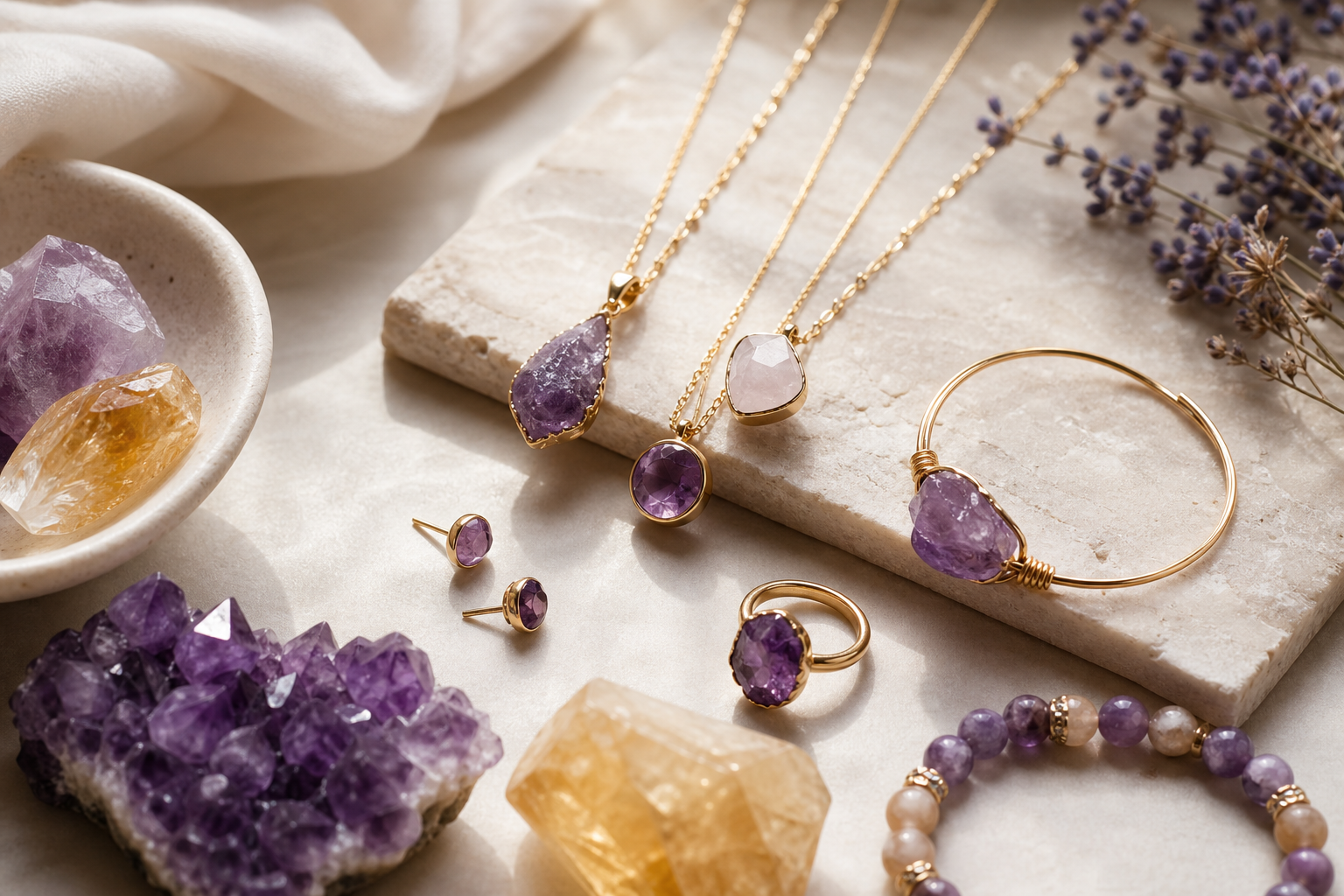 Everyday Crystal Jewelry and What It Means