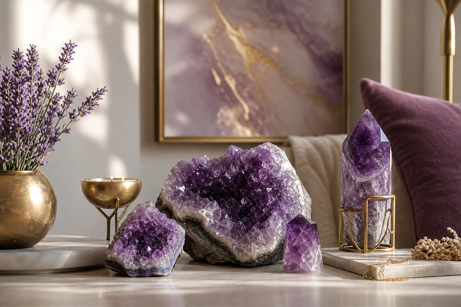 Where to Place Amethyst in Your Home