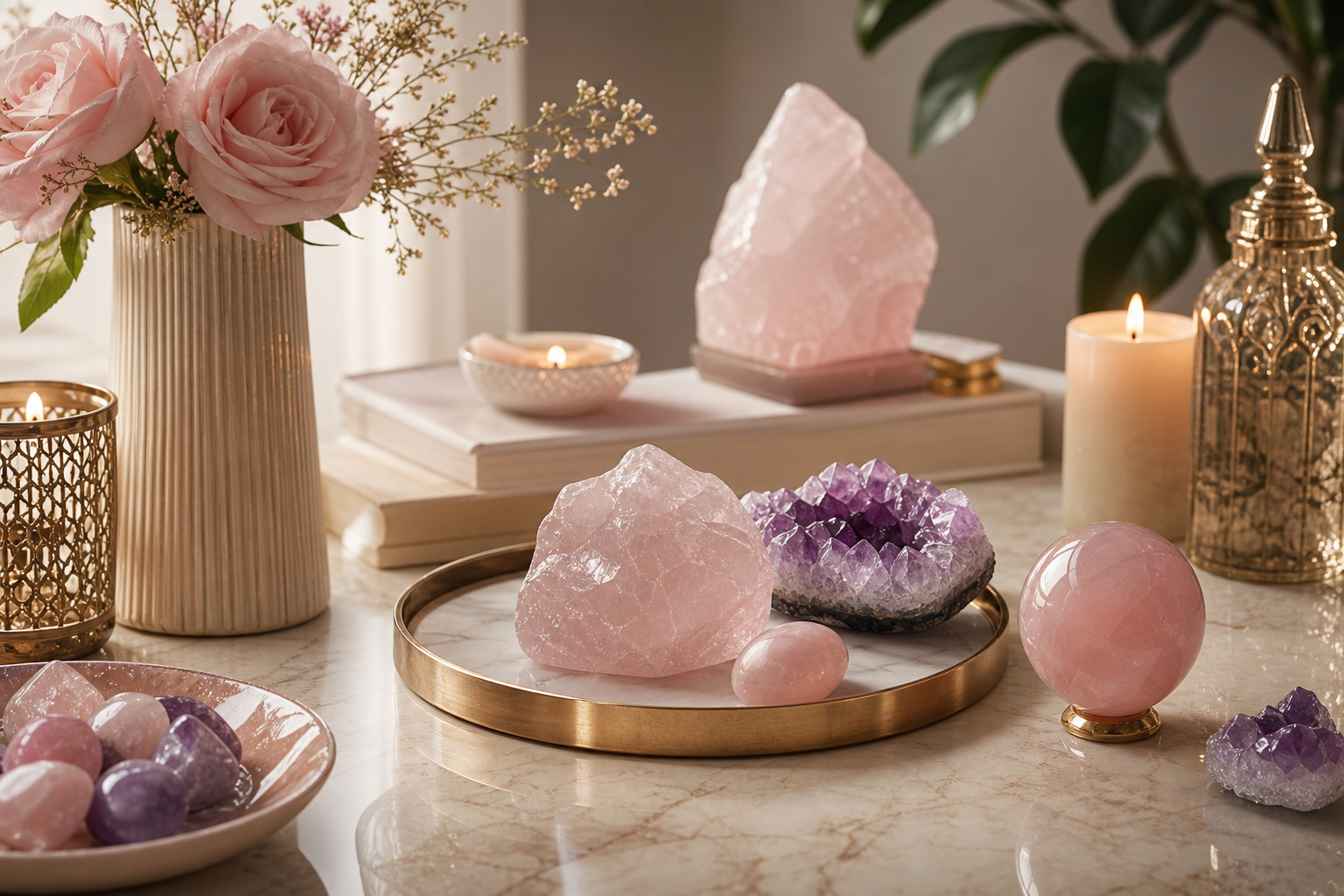 Where to Place Rose Quartz in Your Home