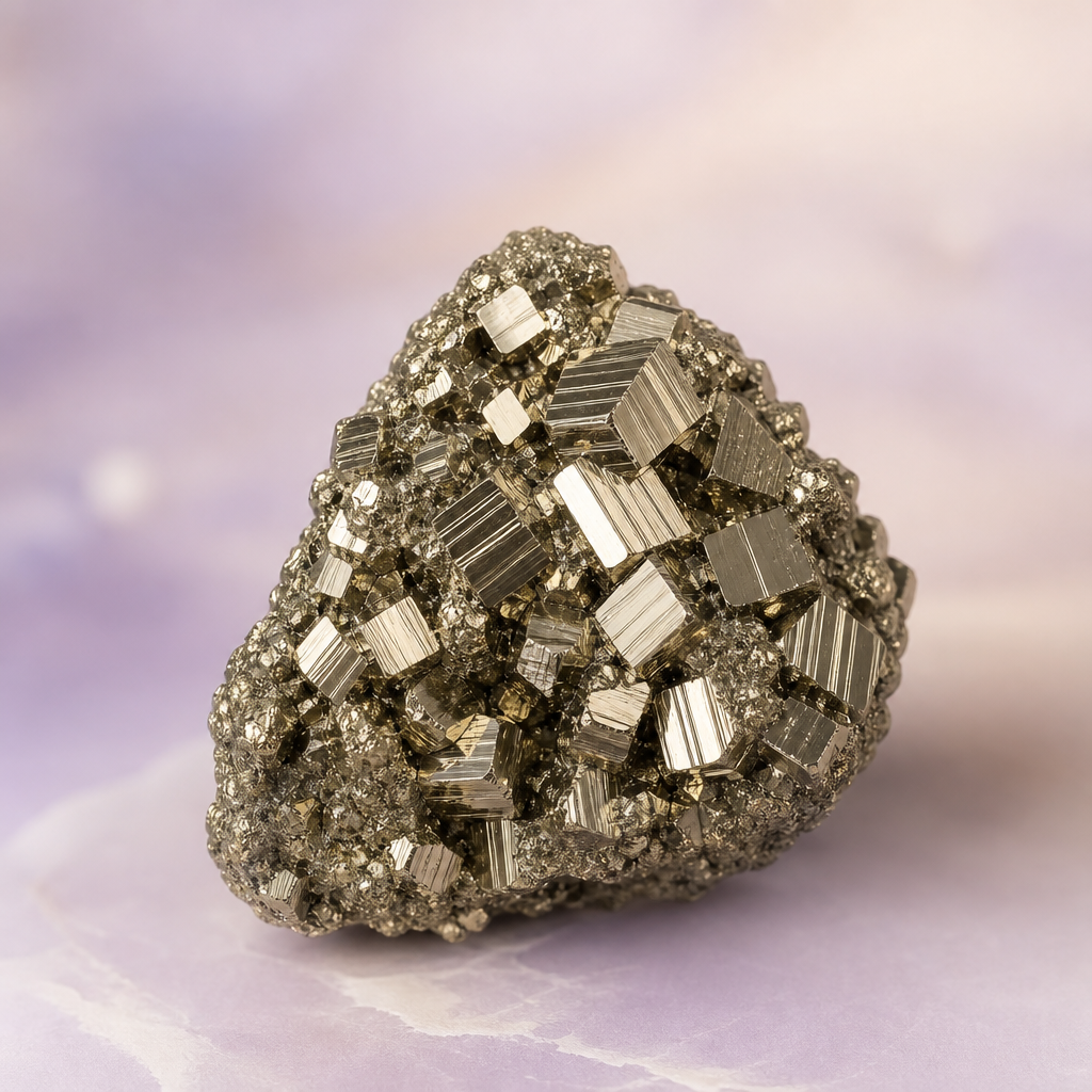 Raw Pyrite Cluster (Fool's Gold)